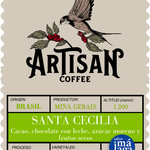 Café de Brasil. Santa Cecilia - Artisancoffee  Visita nuestra tienda en línea de café y explora nuestra amplia selección de cafés de especialidad. Ideales para regalar o disfrutar en casa, nuestros granos de café de alta calidad convertirán tu rutina diaria en un momento de placer. Compra café de especialidad y experimenta la diferencia en cada sorbo.