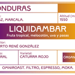 Café de Honduras. Finca Liquidambar. Natural - Artisancoffee