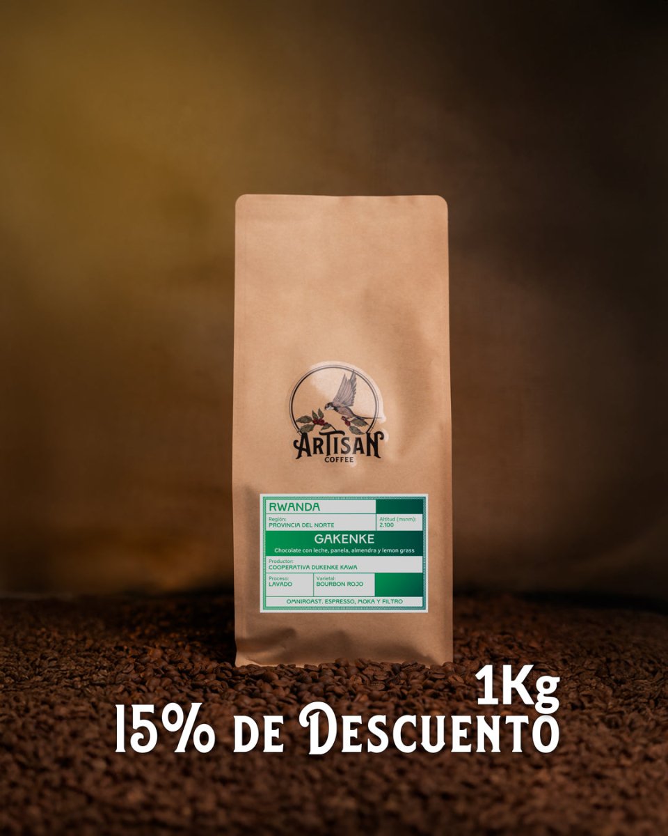 Gakenke. Café de Rwanda. Lavado - Artisancoffee
