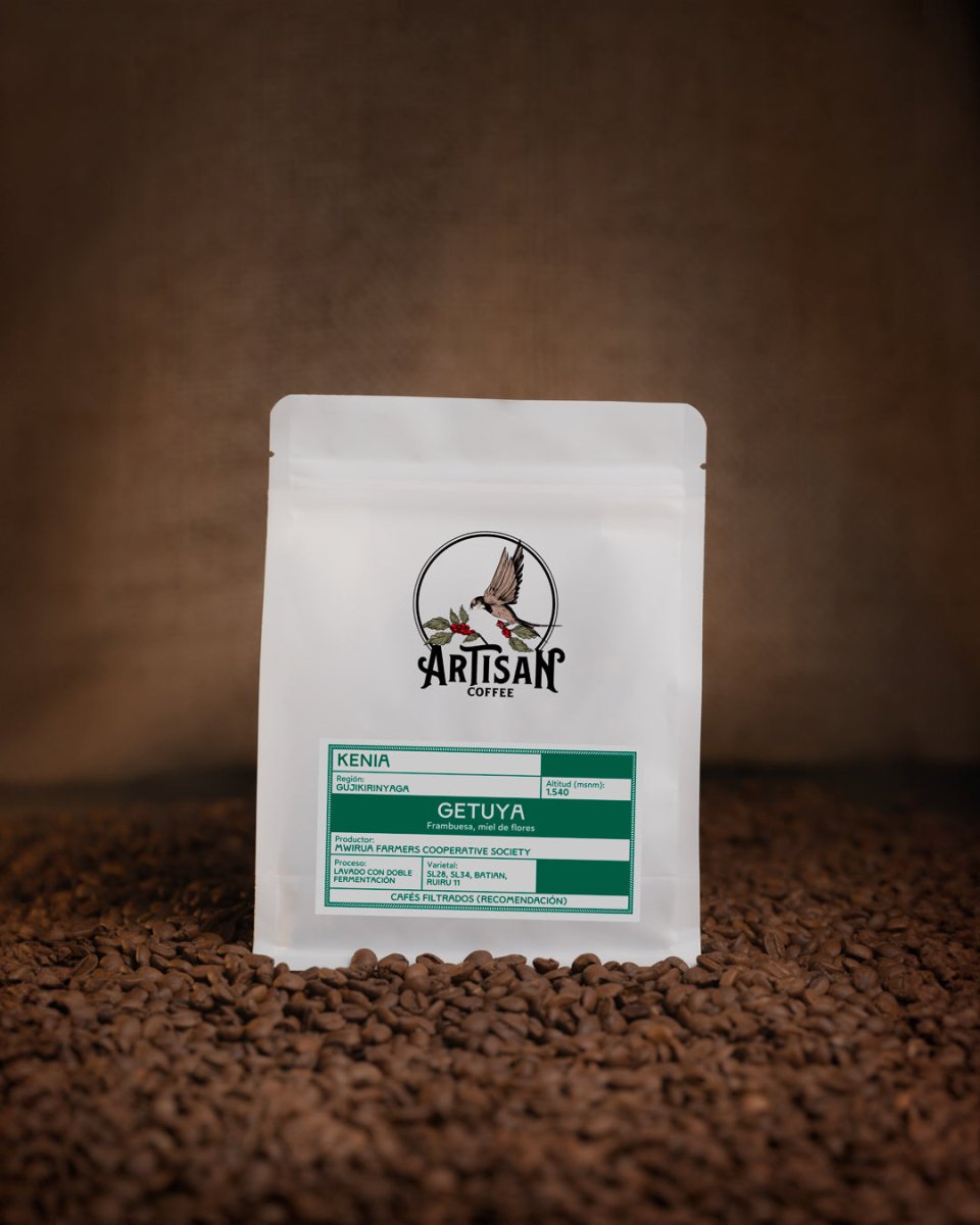 Getuya. Café de Kenia. Lavado con Doble Fermentación - Artisancoffee