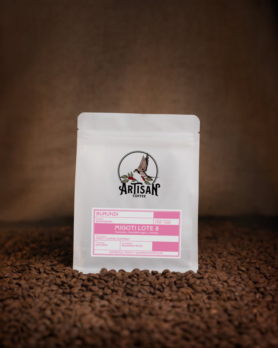 Migoti Lote 8. Café de Burundi. Natural - Artisancoffee
