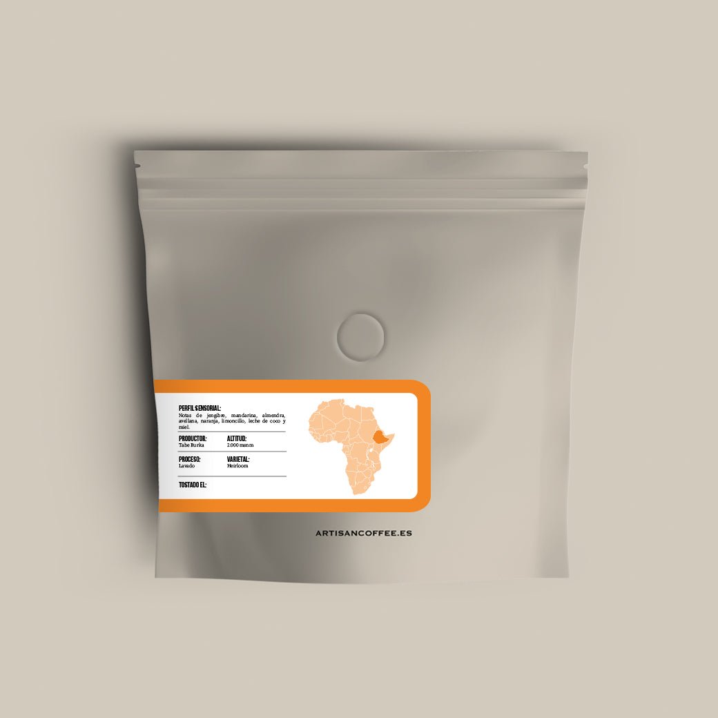 Café de bosque de Etiopía. Finca Tabe Burka. Región Guji - Artisancoffee