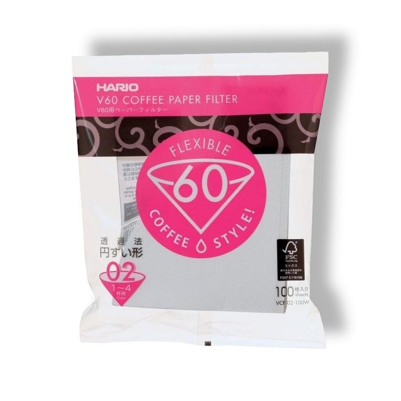 FILTRO V60 02 BLANCO - Artisancoffee