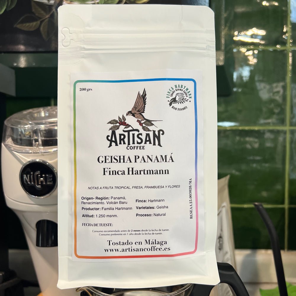 Geisha Finca Hartmann. Café de Panamá. Natural - Artisancoffee