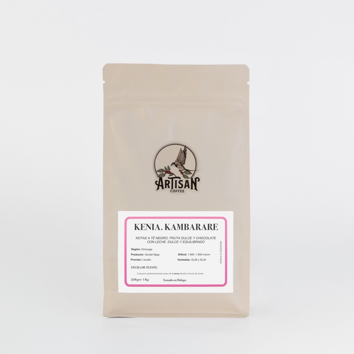 Kambarare. Café de Kenia - Artisancoffee