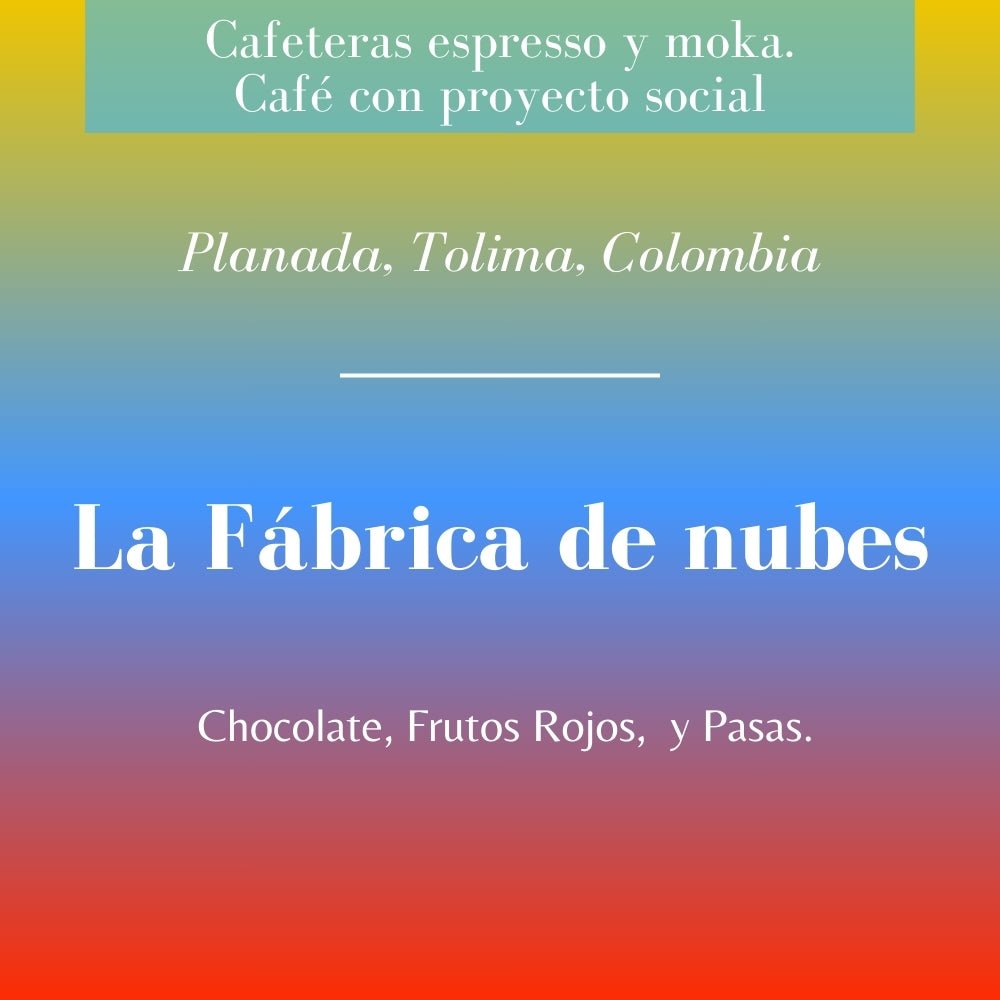 La Fabrica de nubes. Café de Colombia. Lavado - Artisancoffee