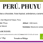 Phuyu. Café de Perú. Natural - Artisancoffee