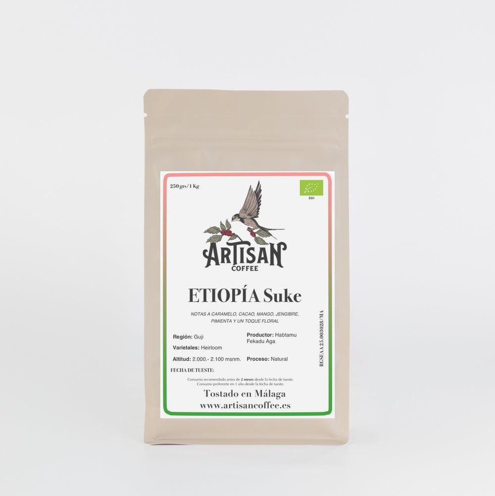 Suke. Café de Etiopía. Natural - Artisancoffee