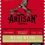 Wush Wush de Sebastián Ramirez. Café de Colombia. Black Honey - Artisancoffee