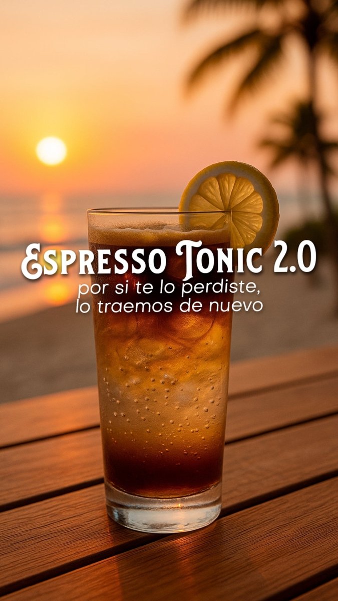 Espresso Tonic 2.0 con café de Etiopía - Artisancoffee