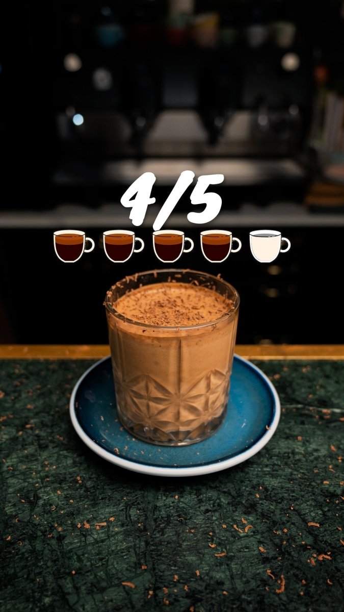Postre cremoso de café, plátano y chocolate - Artisancoffee