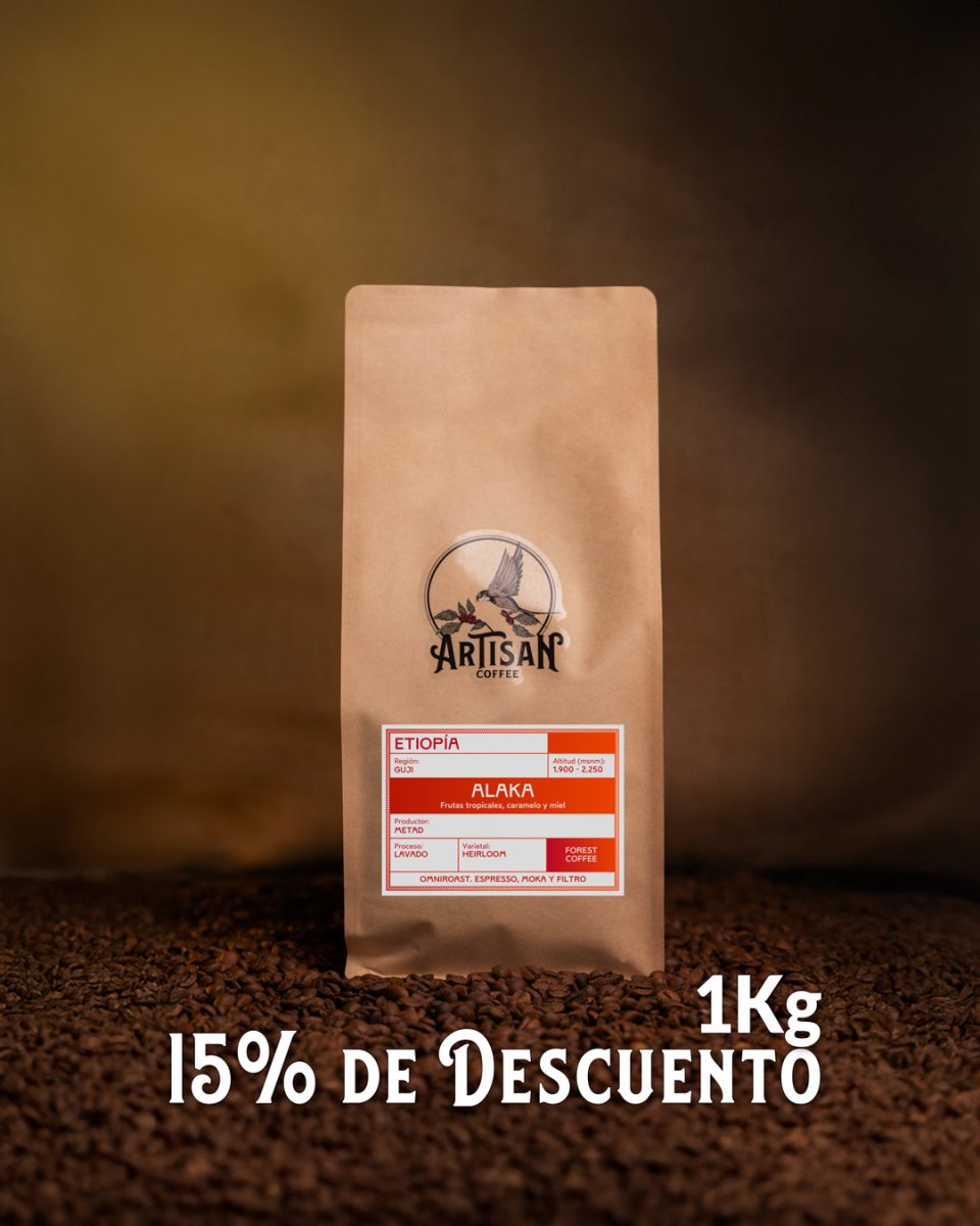 Alaka. Café de Etiopía. Lavado. - Artisancoffee