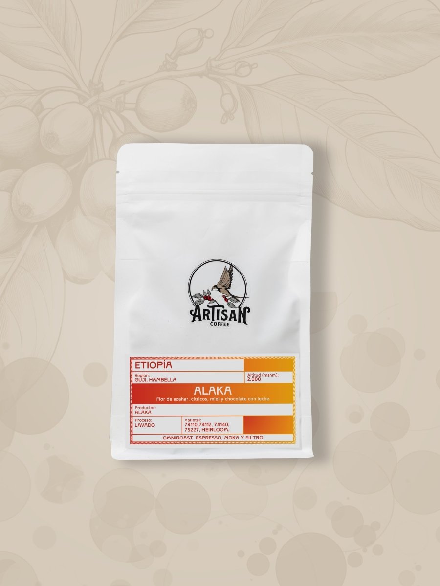 Alaka. Café de Etiopía. Lavado. - Artisancoffee