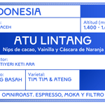 Atu Lintang. Café de Indonesia, Gling Basah - Artisancoffee