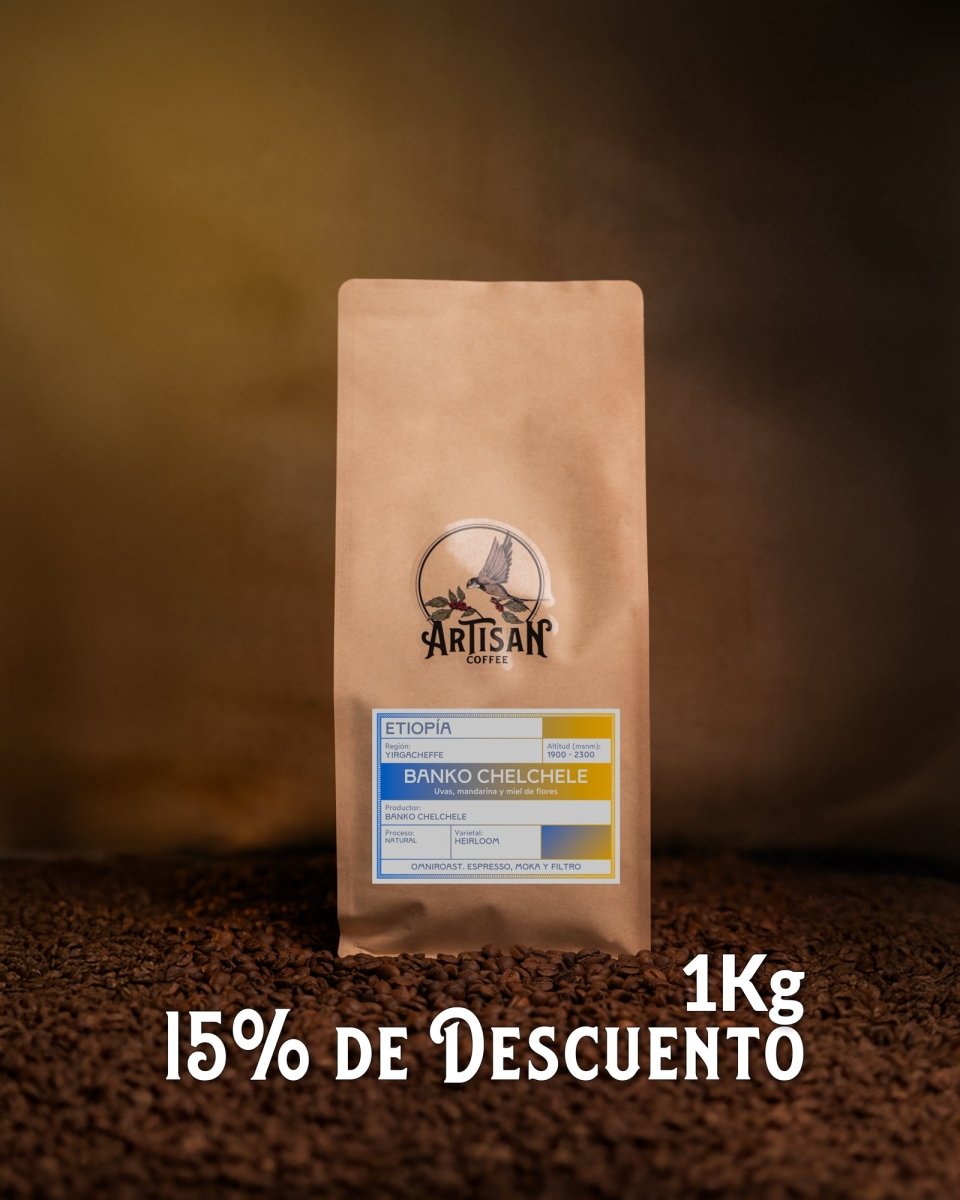 Banko Chelchele. Café de Etiopía, Yirgacheffe - Artisancoffee