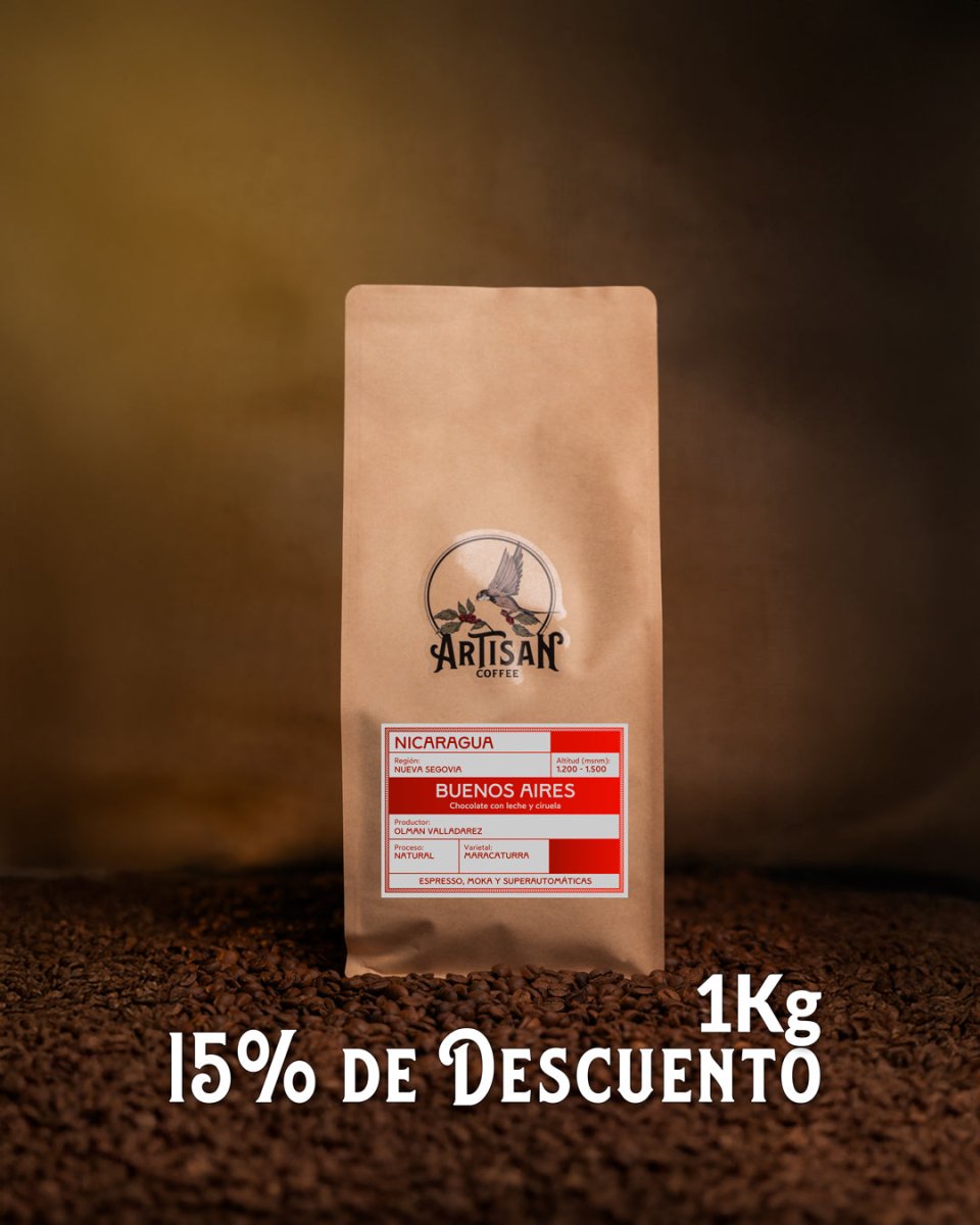 Buenos Aires. Café de Nicaragua. Natural. - Artisancoffee