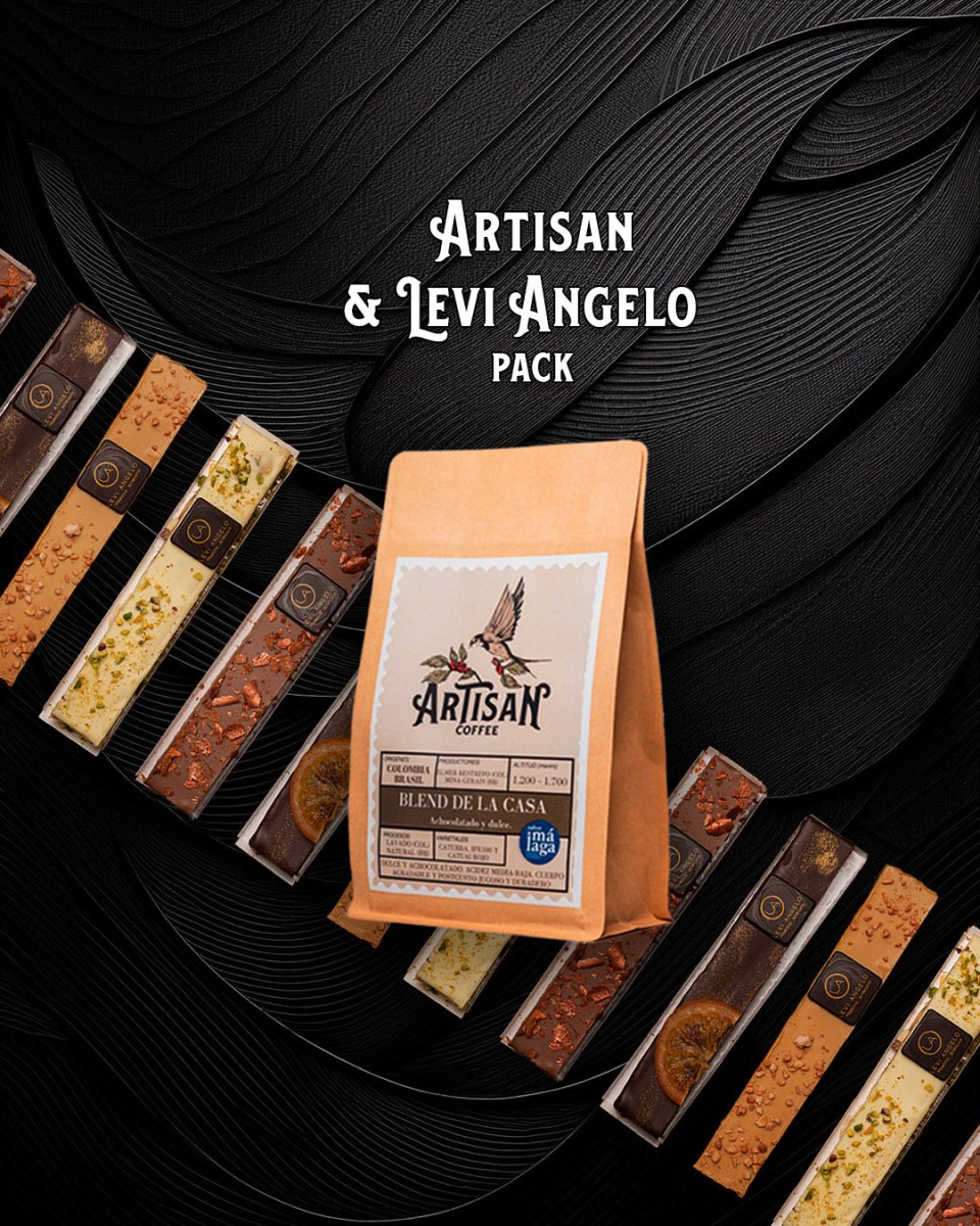 Cafe Artisan + Turrón artesano Levi Angelo - Artisancoffee