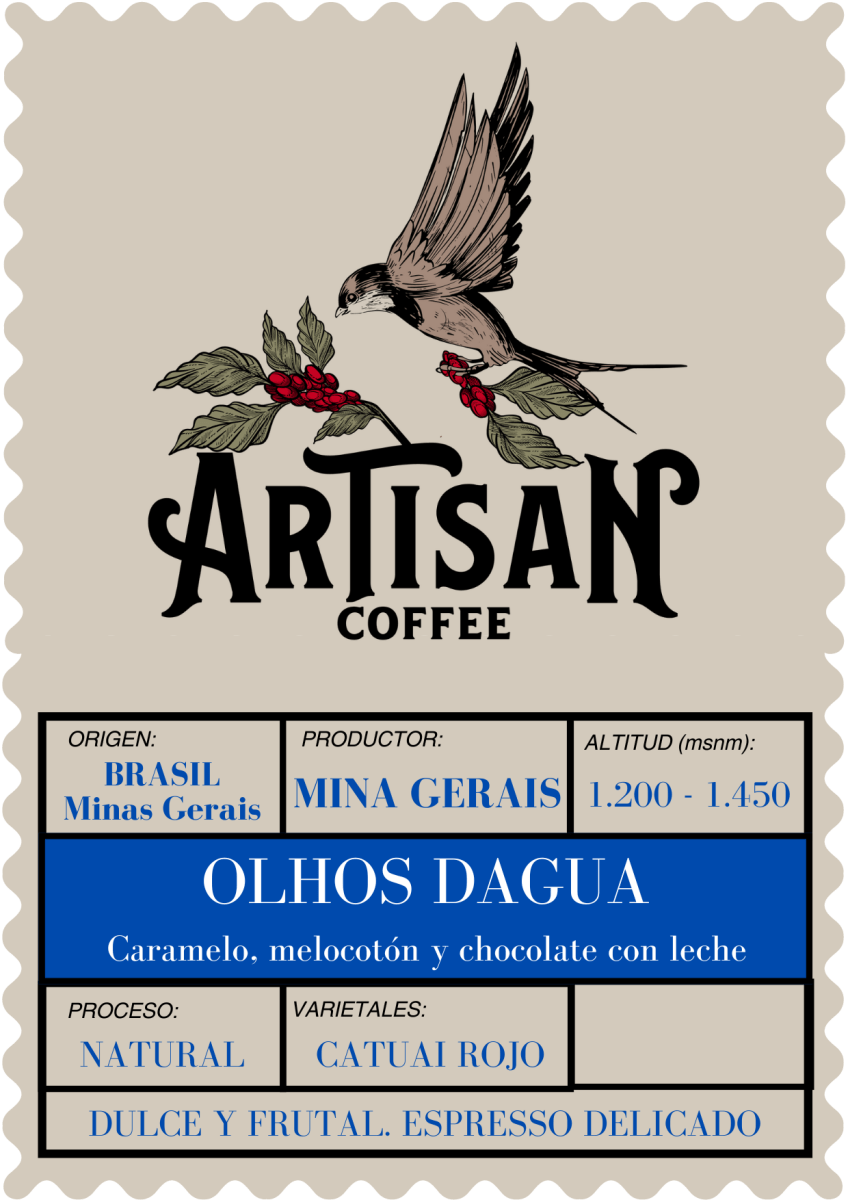 Café de Brasil. Olhos D'agua. Natural - Artisancoffee