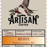 Café de Etiopía. Resiti. Yirgacheffe - Artisancoffee