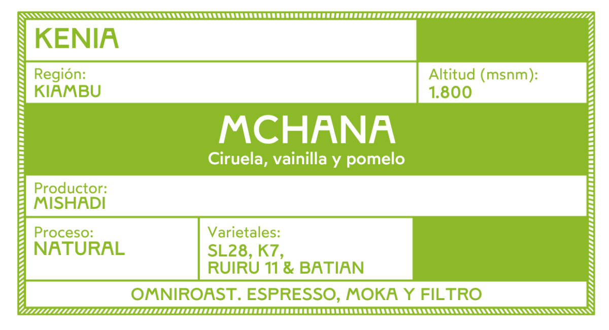 Café de Kenia - Mchana - Artisancoffee