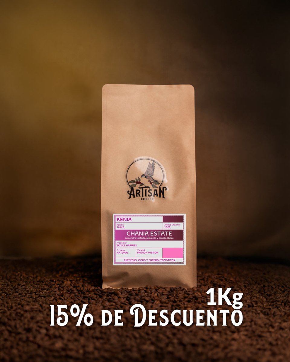 Chania Estate. Café de Kenia. Natural. - Artisancoffee