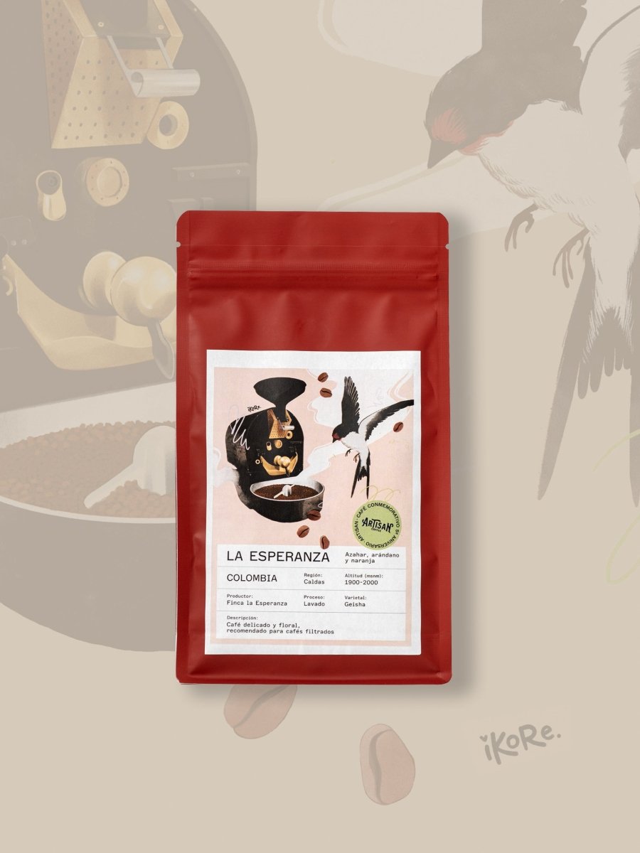 Colombia La Esperanza – Café Gesha floral y cítrico · Edición 5º Aniversario - Artisancoffee