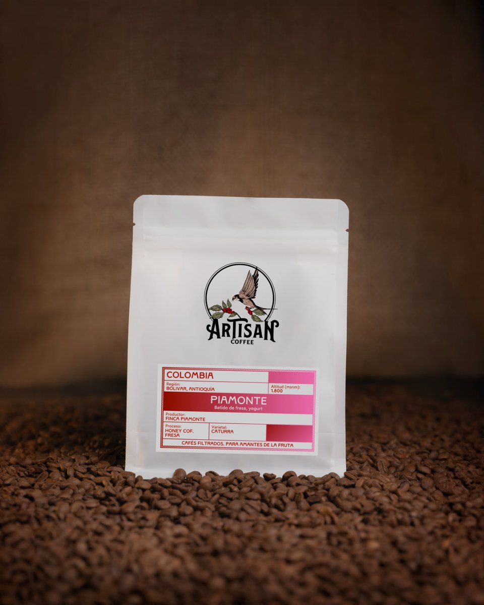Colombia Piamonte Co - fermentado. Fresa y Yogurt · Honey Co - Fermentado - Artisancoffee