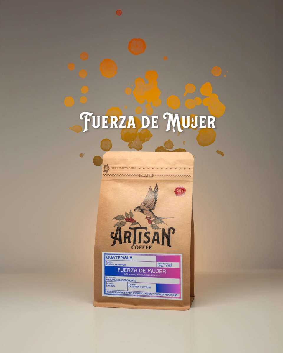 Fuerza de Mujer. Café de Guatemala. Lavado. - Artisancoffee