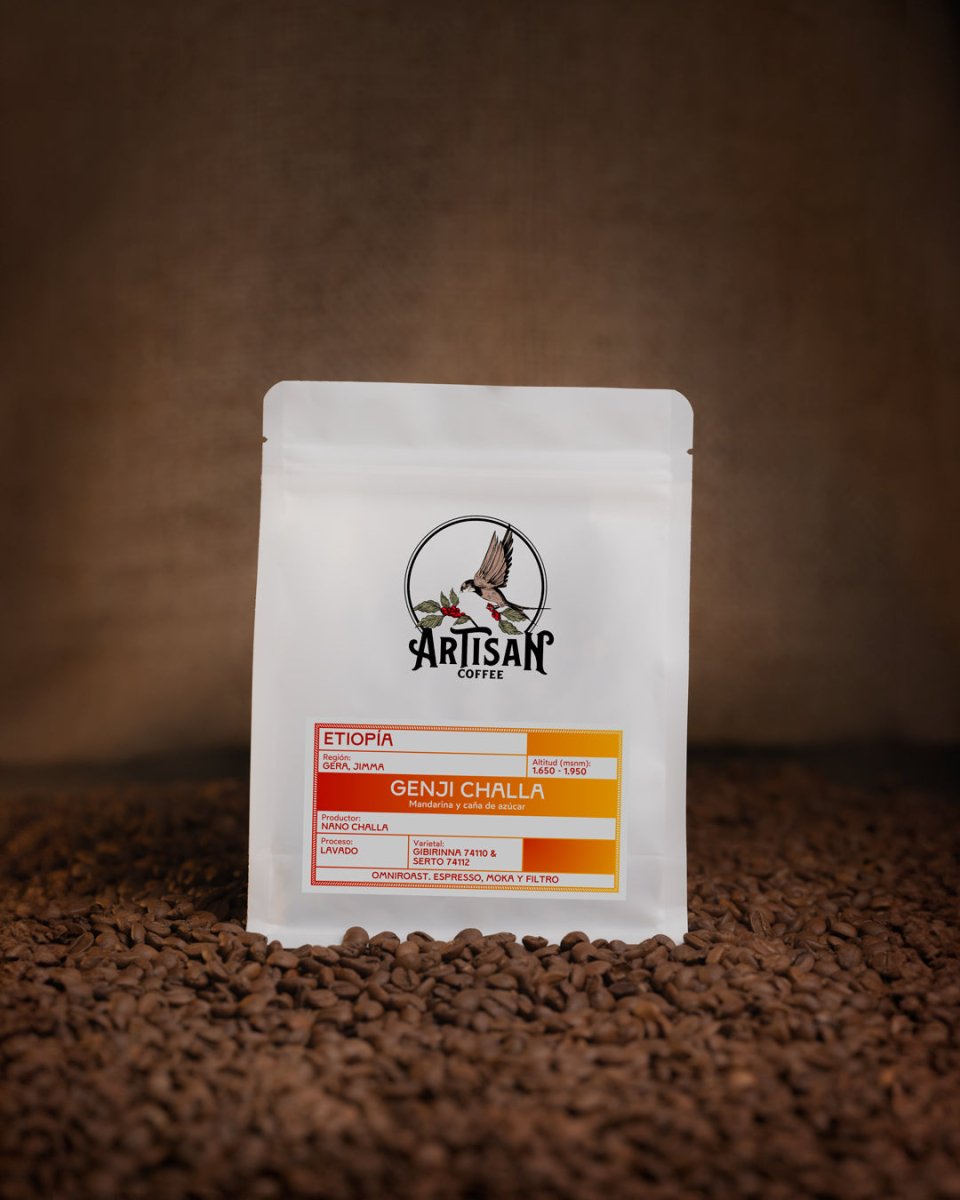 Genji Challa. Café de Etiopía. Lavado. - Artisancoffee