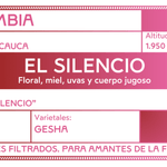 Gesha "El Silencio" – Café de especialidad de Colombia natural - Artisancoffee