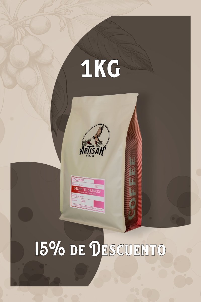 Gesha "El Silencio" – Café de especialidad de Colombia natural - Artisancoffee