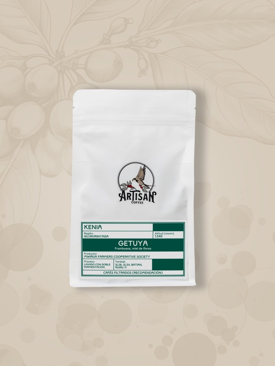 Getuya. Café de Kenia. Lavado con Doble Fermentación - Artisancoffee