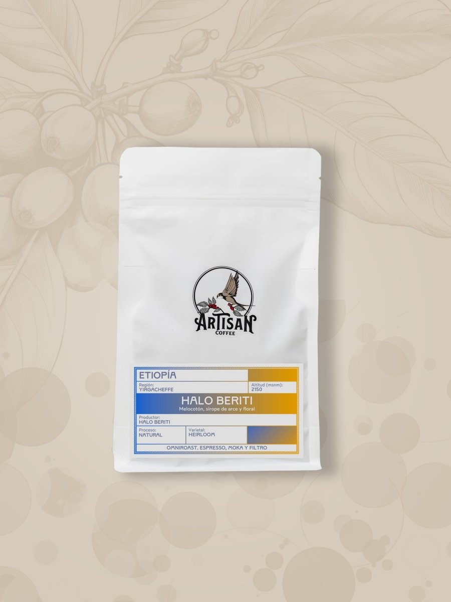 Halo Beriti. Café de Etiopía, Yirgacheffe - Artisancoffee