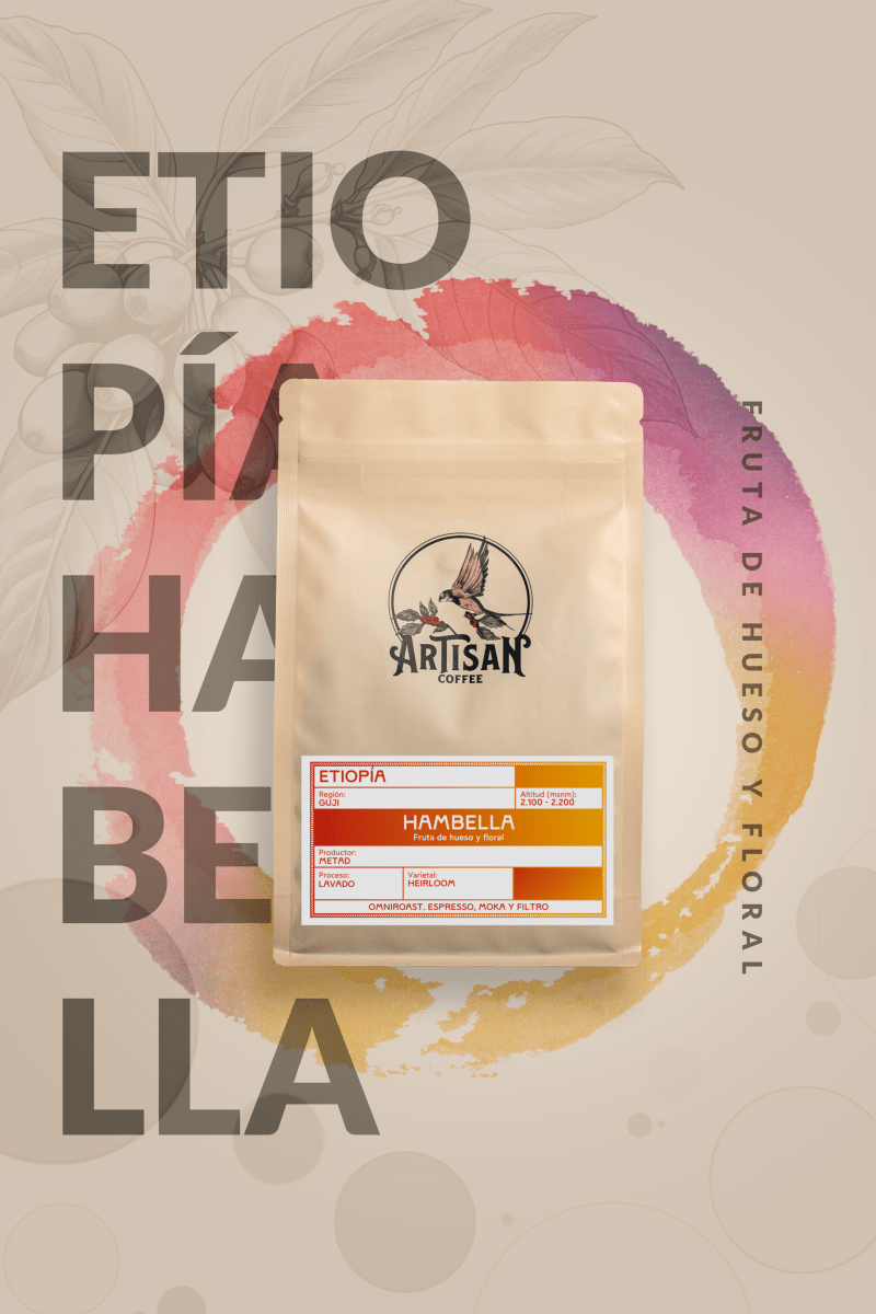 Hambella. Café de Etiopía, Guji. Lavado - Artisancoffee