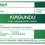 Kiagundu – Café de Kenia · Lavado con doble fermentación - Artisancoffee