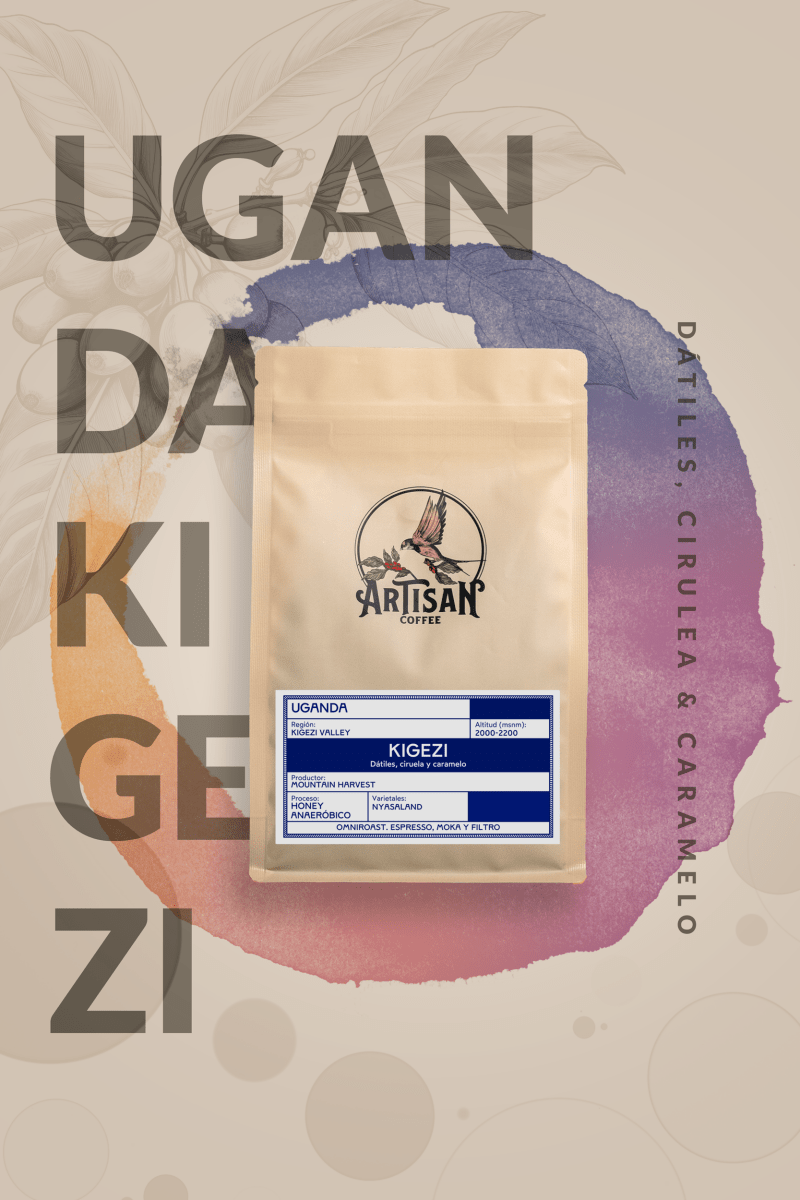 Kigezi – Café de especialidad de Uganda Honey Anaeróbico - Artisancoffee