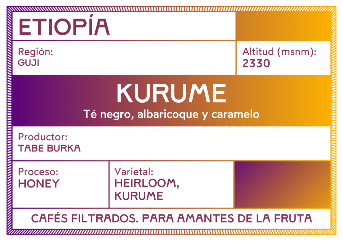 Kurume. Café de Etiopía, Honey - Artisancoffee