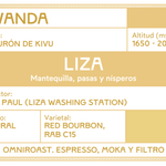 Liza – Café de especialidad de Rwanda natural - Artisancoffee