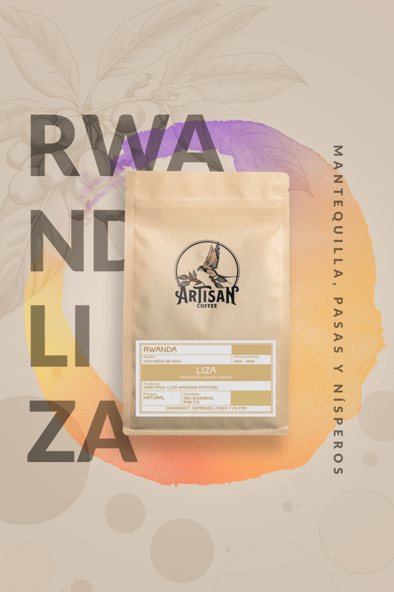Liza – Café de especialidad de Rwanda natural - Artisancoffee