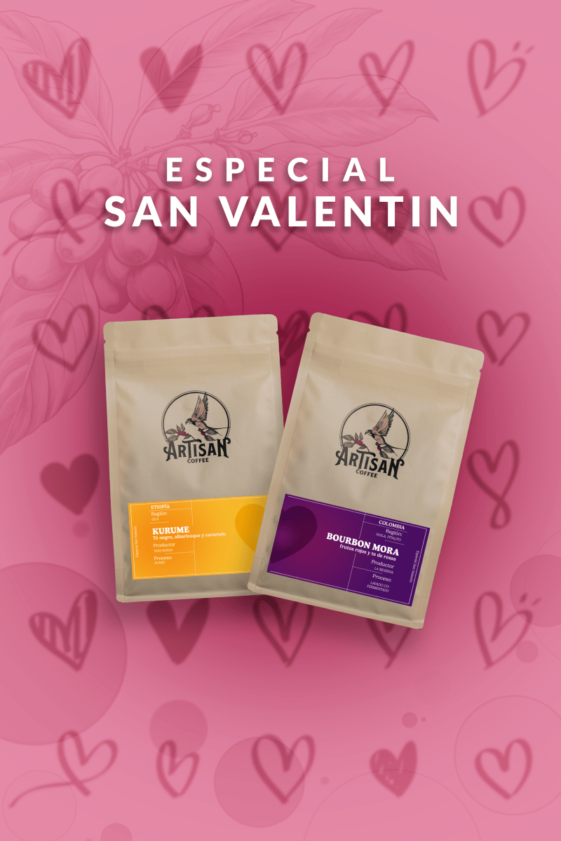 Pack Café San Valentín - Artisancoffee