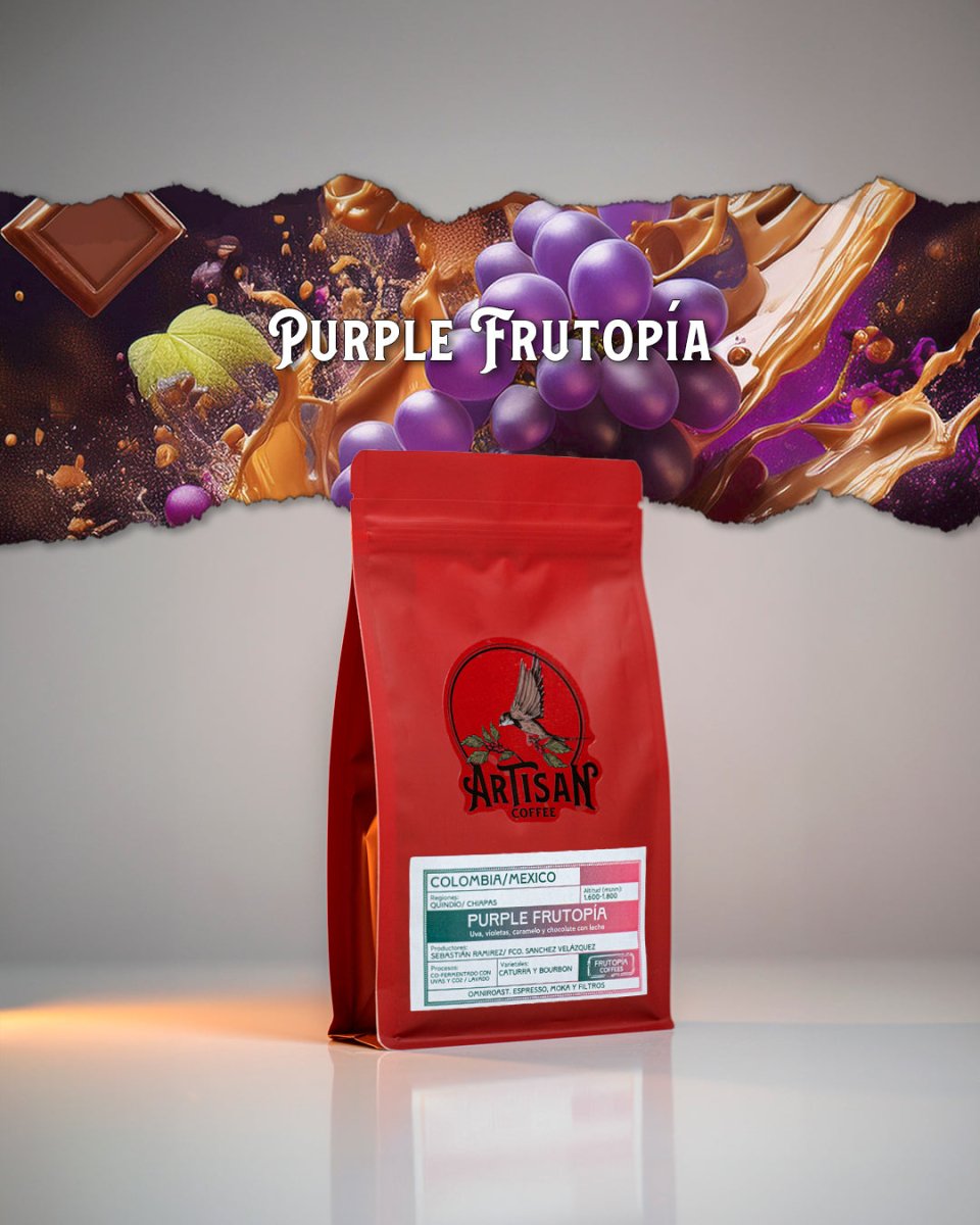 Purple Frutopía. Blend de cafés de Colombia y Mexico - Artisancoffee