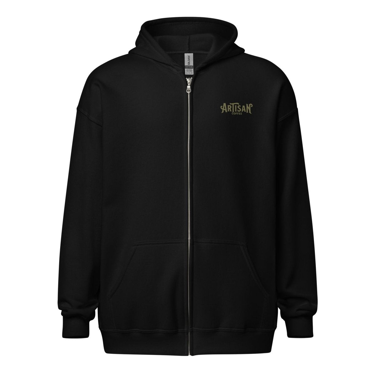 Sudadera gruesa Inpuslo x Artisan unisex con capucha y cremallera - Artisancoffee