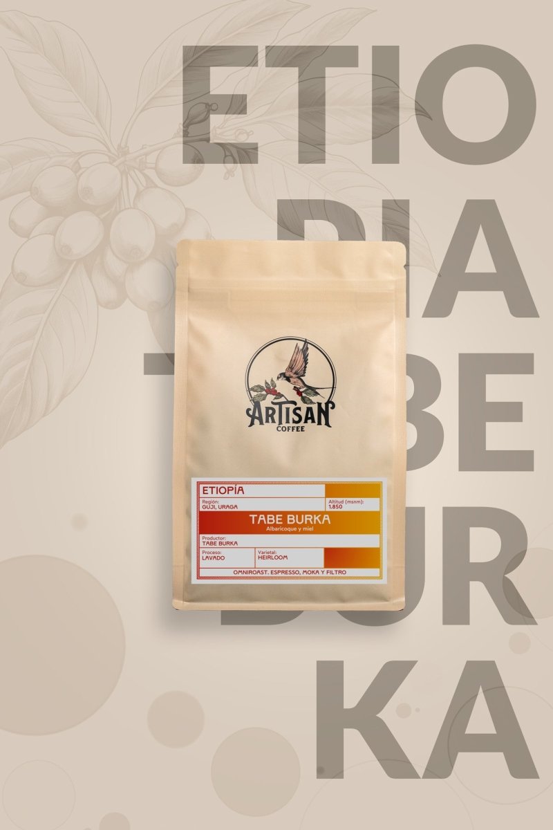 Tabe Burka. Café de Etiopía, Guji, Uraga - Artisancoffee