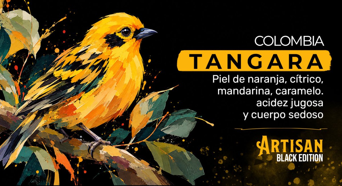Tangara – Café de Colombia Bourbon Naranja - Artisancoffee
