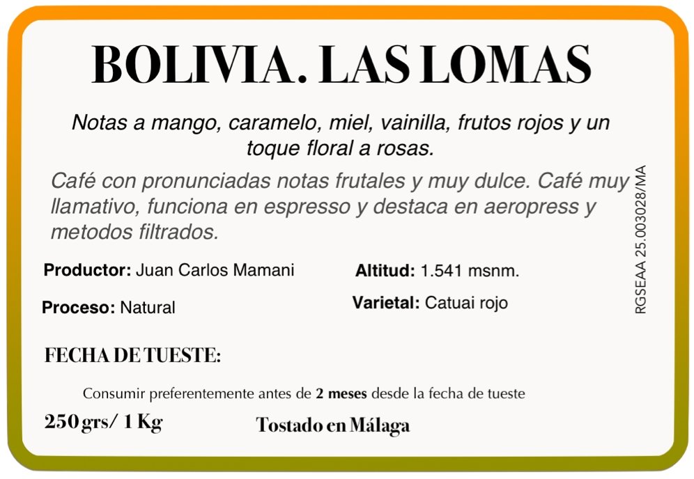 Finca Las Lomas. Café de Bolivia - Artisancoffee