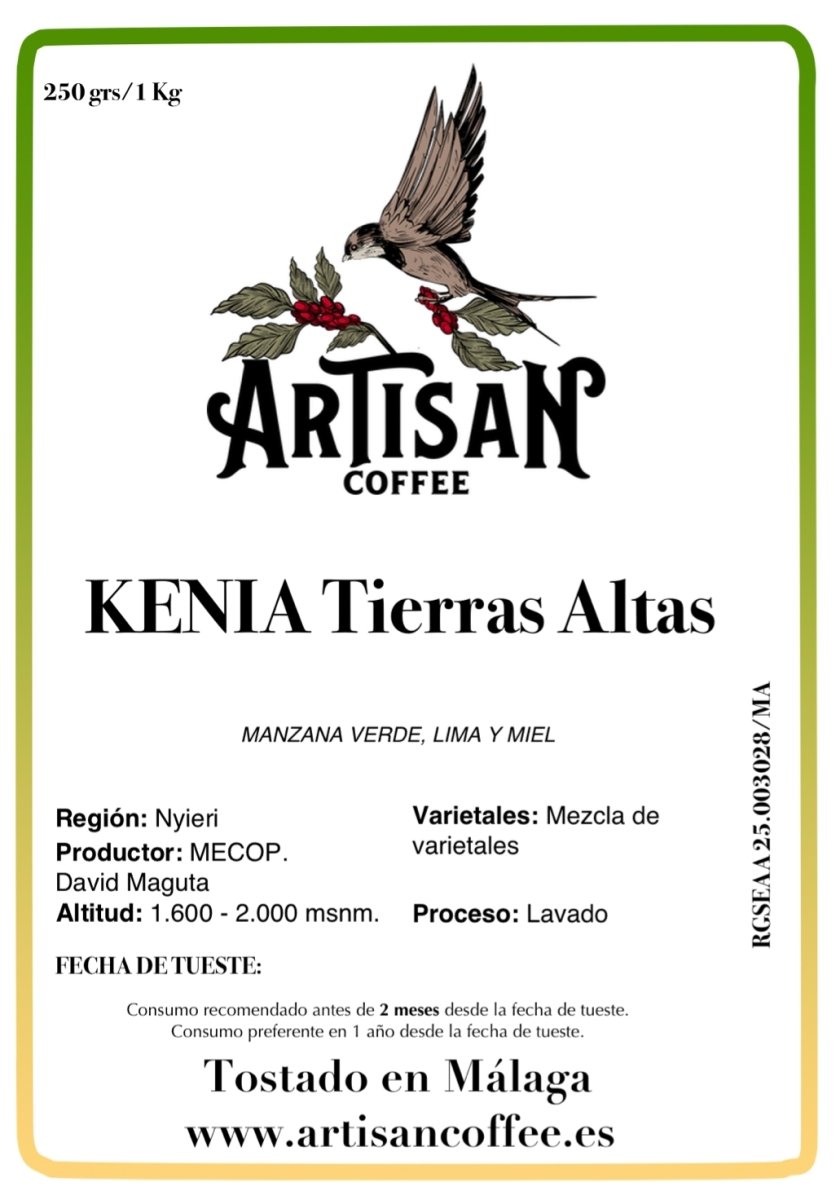 Tierras Altas. Café de Kenia - Artisancoffee